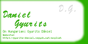 daniel gyurits business card